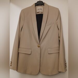 MOS MOSH Women's Beige Blazer Jacket.Size 34